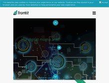 Tablet Screenshot of frontit.se